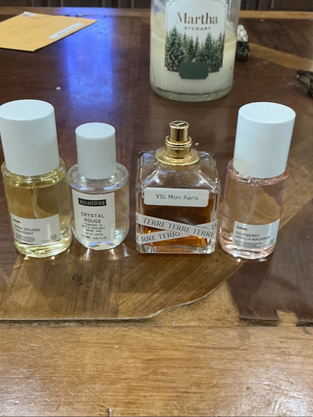 Four (4) CUSTOM PERFUME BUNDLE. Three are new and 1 gently used